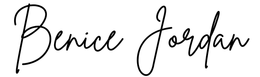 Benice Jordan signature